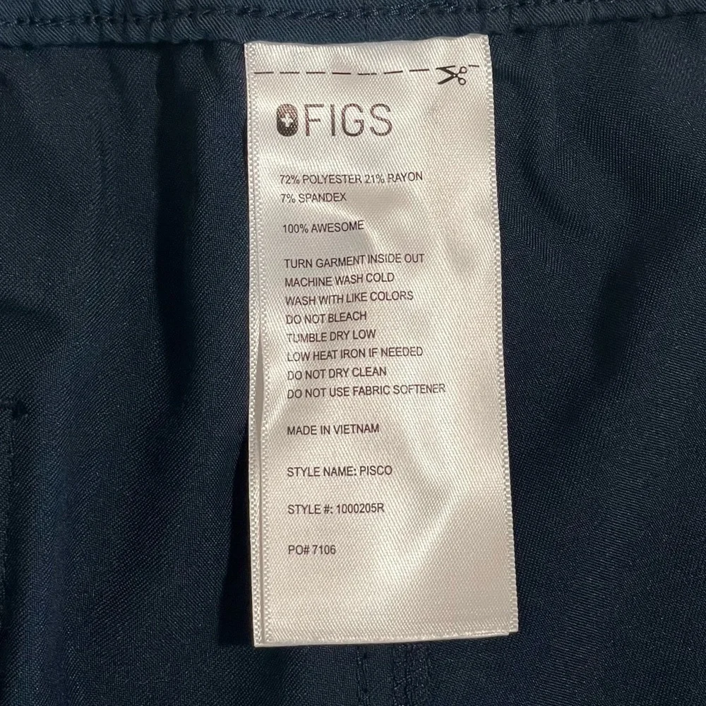 Figs Pisco Basic Scrub Pants Dark Blue Men’s XL